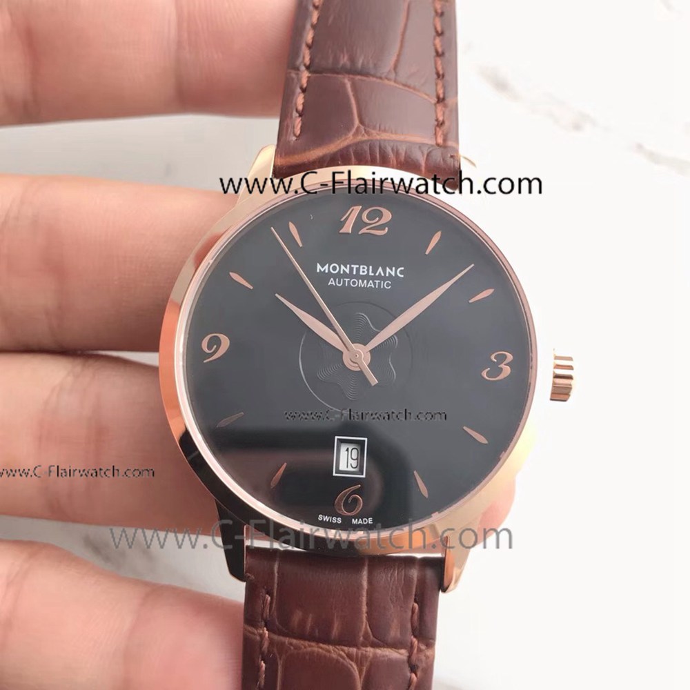 Copy Mont Blanc Star Classique Rose Gold Watch Swiss Quality